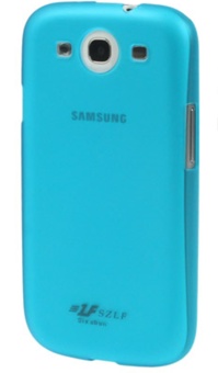 Blz Hardcase Samsung Galaxy SIII / i9300 Ultra Thin Polycarbonate Translucent - Biru
