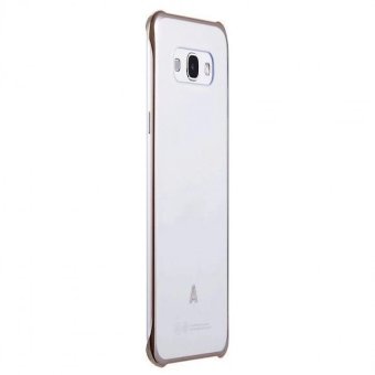 Samsung Case Clear Cover for Samsung Galaxy A8 - Gold