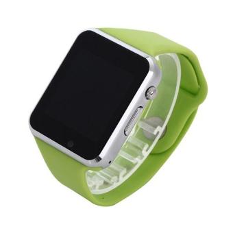 A1 arloji Bluetooth Cerdas Menonton Sport Pedometer Smartwatch (Green) - intl