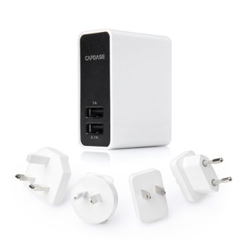 Capdase Dual USB Power Charger Adapter - Ampo R2 - 3.1 A