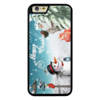 Phone case for iPhone 5/5s/SE Snowman Christmas Christmas Snowman Diy cover - intl