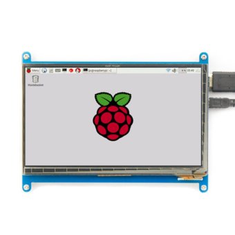 Ajusen 7 Inch HDMI LCD Screen Module capacitive touch for Raspberry Display Ultra Clear For Raspberry Pie 1024X600 - intl