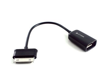 Ztoss TAB-CONN400 USB OTG Host Cable For Samsung Galaxy Tab sic-400 - Hitam