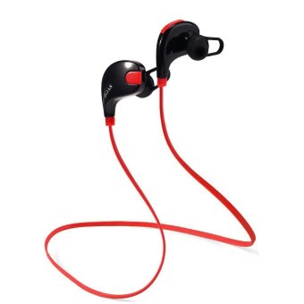 BOAS LC - 777 Bluetooth nirkabel in-ear headphone dukungan Handsfree (merah)