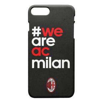 Indocustomcase We Are AC Milan Black Case Cover For iPhone 7 Plus