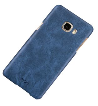 MOFI Hard Back Case Cover Shell Compatible for Samsung Galaxy C5 / C5000 (Dark Blue)