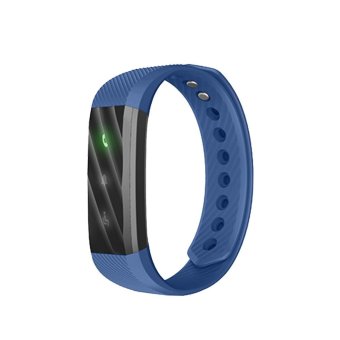 Bluetooth Waterproof Smart Watch Fitness Tracker Step Counter Activity Monitor(Blue) - intl