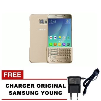 Samsung Keyboard Cover For Samsung Galaxy Note 5 - Gold + Gratis Charger Original Samsung Young