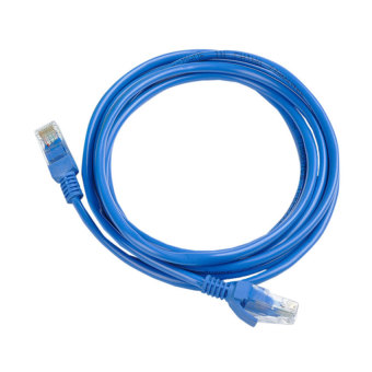 Moonar 3 m kabel Ethernet Biru CAT5 CAT5E RJ45 kabel jaringan Ethernet kabel lan penutup