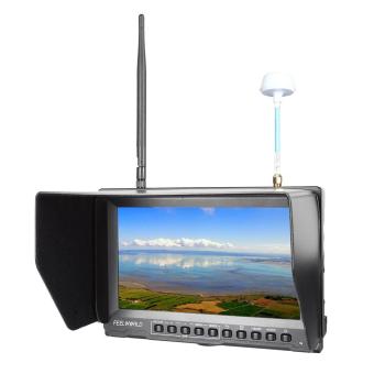 Feelworld PVR-821 5.8G 8\" FPV Monitor HD with Built-in Dual 32CH Diversity Receiver for FPV RC Helicopter DSLR Camera DVR - intl