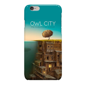 Indocustomcase Owl City Cover Hard Case for Apple iPhone 6 Plus