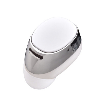 Mini7 Wireless Bluetooth Headphone In-Ear Handfree (White+Silver)