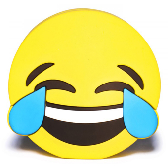Power Bank Emoji Model Laughing 2600mAh - Kuning