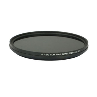 2pcs*Fotga 58mm Slim Fader ND Neutral Density Filter ND2 to ND400(Black) - Intl