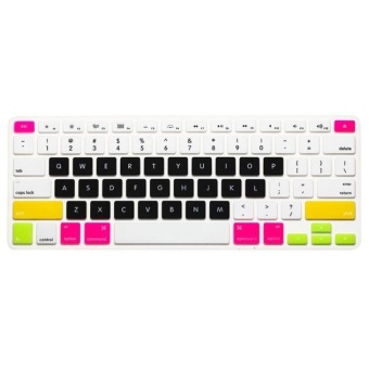 Soft Keyboard Silicone Cover Case Protect Skin For MacBook Pro 13''-15'' B - intl