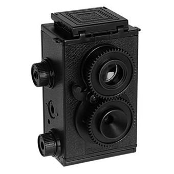 Fotodiox DIY Lomo Camera Twin Lens Reflex TLR Camera Kit - Black