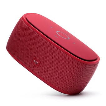 Cerdas Musik K3 Speaker Bluetooth Nirkabel (Merah)