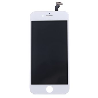 TimeZone penggantian LCD pembuatan layar + sentuh Digitizer alat perbaikan kaca telepon diatur untuk iPhone 6 (putih)