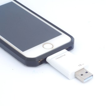 16 GB saya EasyDrive flashdisk OTG USB Drive pena dibuat untuk Apple iphone 5/5S/5C/6/6plus/6/6s flashdisk (putih) - International