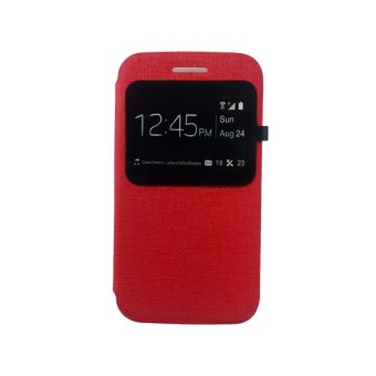 Ume Leather Case Samsung Galaxy V SM-G313HZ - Merah