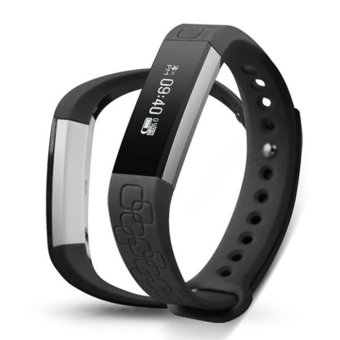 S&L M1 Heart Rate Smart Wristband with Information Pushing Bidirectional Anti-lost Function (Black) - intl