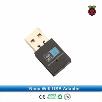 300Mbps Wireless USB Adaptaer 802.11n Wifi Adapter Connector Dreambox wifi USB Adapter(Black) - intl