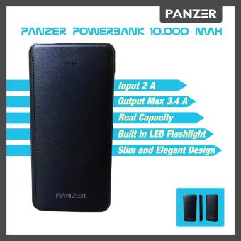 Panzer Power Bank 10000 mAH Real Capacity with Smart IC - Black