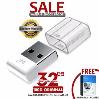 Original 100% 32GB Flashdisk USB 2.0 Pqi U603L COB Pen Drive Waterproof & Shockproof (Anti Air dan Anti Banting) Gratis Antivirus MC Afee