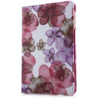 TimeZone PU Leather Flip Cover for iPad Mini 1 2 3 (Pink)