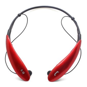 Dompet Stereo Stereo Nirkabel HBS-800 Earphone Sport Menjalankan Headphone (Merah) - intl