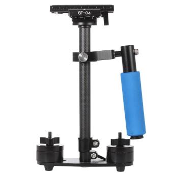 Carbon Fiber Mini Handheld Handle Grip Video Camera Stabilizer with Quick Release Plate for Canon Nikon Sony Pentax DSLR Camcorder DV - intl