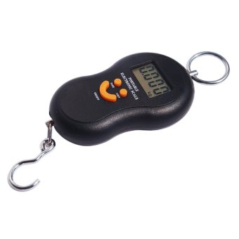 WeiHeng Portable Electronic Scale with Backlight - Hitam