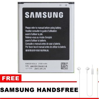 Samsung Baterai Grand 1 Duos i9082 - EB535163LU + Free Samsung Handsfree
