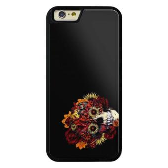 Phone case for Huawei Mate 8 Flowers Skull cover for Huawei Mate 8 - intl