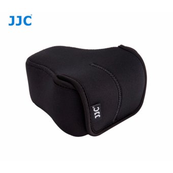 JJC Ultra Light Neoprene Mirrorless Camera Pouch Camera Case Bag for Fujifilm X-T10 X-M1 X-A1 X-A2 X-A3 +16-50mm or 18-55mm Lens, Olympus E-M10II E-PL8 E-M5II+14-42mm II or 12-50mm Lens--Medium (up to 127 x 85 x 130mm) - intl