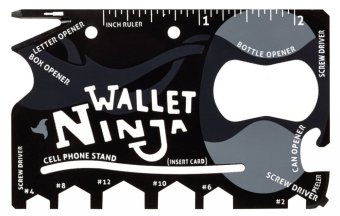 Wallet Ninja Multi Purpose Wallet Ninja 18 in 1