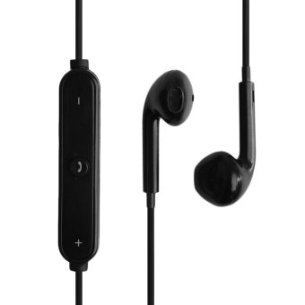 Comfkey Stereo Wireless Bluetooth Sports Earphone Headphone Headset With Mic for iPhone/Android (Black) - intl