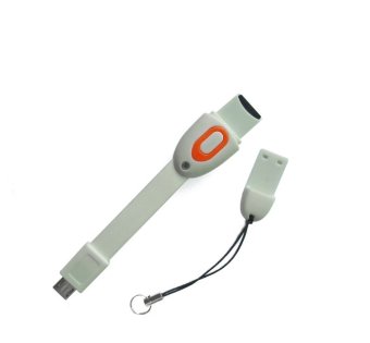 Best CT OTG Micro SD Card Reader USB 2.0 Cable Putih/orange