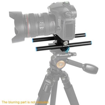 25cm Length DSLR Camera Baseplate 15mm Rail Rod Support System - intl