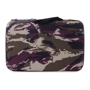GoPro Action Cam Bag Big Size For GOPRO, BRICA B-PRO & Xiaomi Yi Camera - Camouflage Army