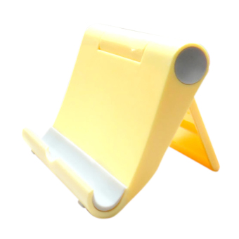 Moonar Universal Ponsel Lipat Pemegang Tablet Stan (Kuning)