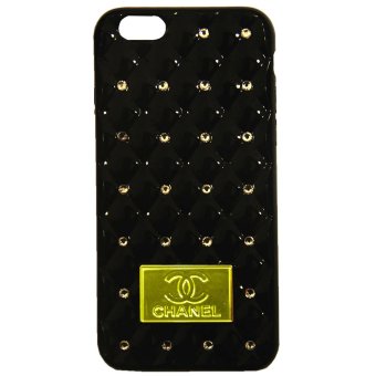 Chanel Phone Case Diamond Iphone 6 - Hitam