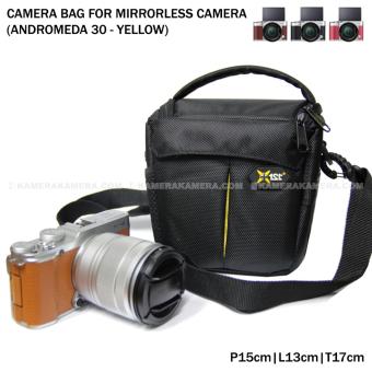 Camera Bag for Mirrorless Camera - Andromeda 30 (Yellow) for FujiFilm X-A3, X-A2, X-T10, Canon EOS M10, EOS M3, Sony @6000, @5000, Etc