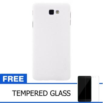 Nillkin Samsung Galaxy J5 Prime / ON5 2016 Super Frosted Shield Hard Case Original - Putih + Gratis Tempered Glass