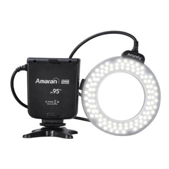 Aputure Amaran Halo AHL-HC100 CRI 95+ LED Macro Ring Video Light Flash Light for Canon Camera DSLR