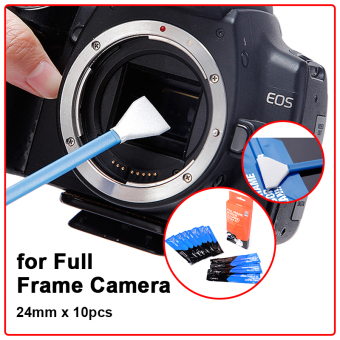 10 x kit pembersih sensor cleaning diusap CMOS CCD DDR -23 untuk kerangka lengkap Kamera