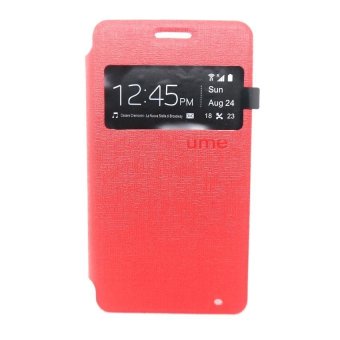 Ume flip Cover Samsung Galaxy J1 Ace - Merah
