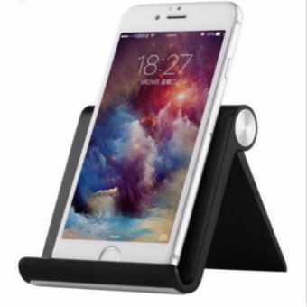 Universal White Mobile Phone Stand Flexible Desk Phone Holder For iPad iPhone Sony Nokia HTC Cellphone And Tablet Stand - intl