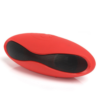 Vococal X6 Portable Mini Speaker Bluetooth nirkabel (merah) - International