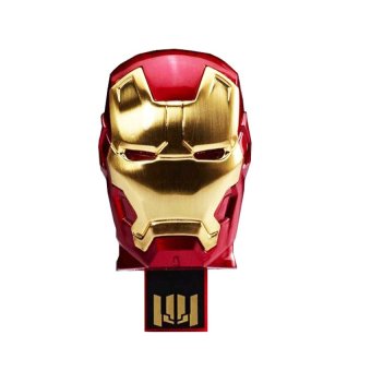 OEM Ironn Man Head USB 2.0 Flashdisk - 8GB - Red